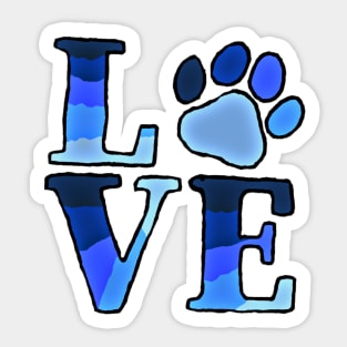 Love pets Sticker